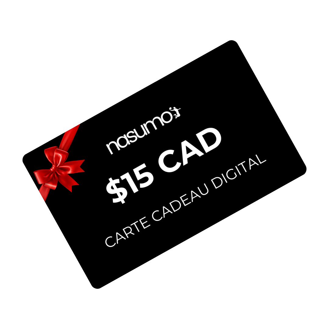 Carte Cadeau Nasumo - $15 CAD