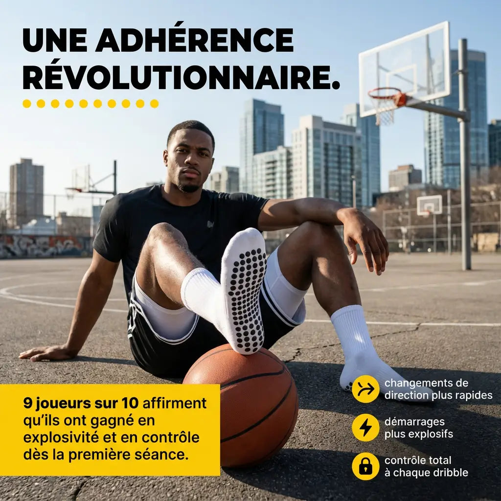 Chaussettes antidérapantes